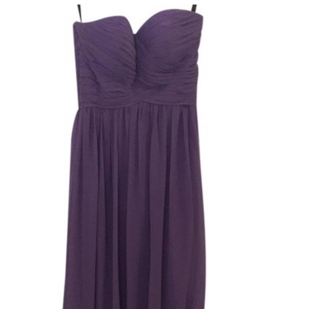Purple formal dress
